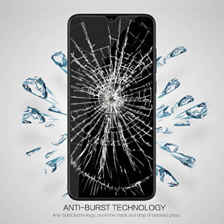 Microsonic Xiaomi Redmi Note 8 Pro Tam Kaplayan Temperli Cam Ekran Koruyucu Siyah