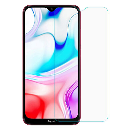 Microsonic Xiaomi Redmi 8 Temperli Cam Ekran Koruyucu