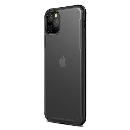 Microsonic Apple iPhone 11 Pro (5.8'') Kılıf Frosted Frame Siyah