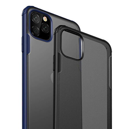 Microsonic Apple iPhone 11 Pro (5.8'') Kılıf Frosted Frame Siyah