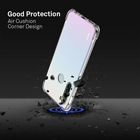 Microsonic Shock Absorbing Kılıf Xiaomi Redmi Note 8 Şeffaf
