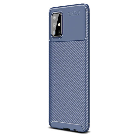 Microsonic Samsung Galaxy A51 Kılıf Legion Series Lacivert