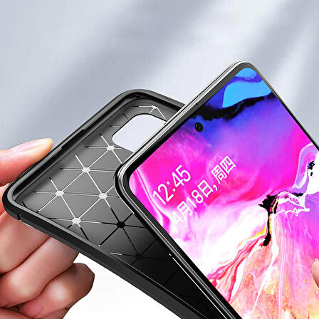 Microsonic Samsung Galaxy A51 Kılıf Legion Series Lacivert