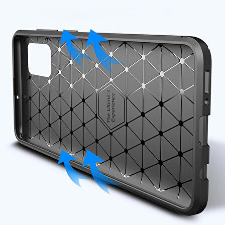 Microsonic Samsung Galaxy A51 Kılıf Legion Series Lacivert