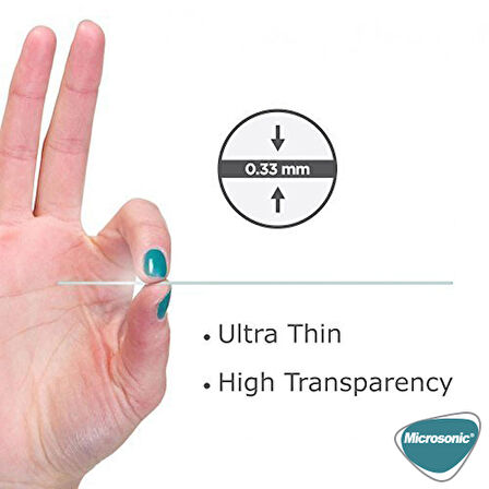 Microsonic Oppo A91 Temperli Cam Ekran Koruyucu