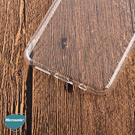 Microsonic Oppo A91 Kılıf Transparent Soft Beyaz