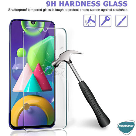Microsonic Samsung Galaxy M31 Temperli Cam Ekran Koruyucu
