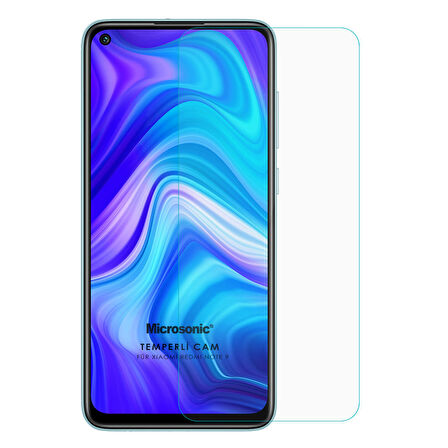Microsonic Xiaomi Redmi Note 9 Tempered Glass Screen Protector