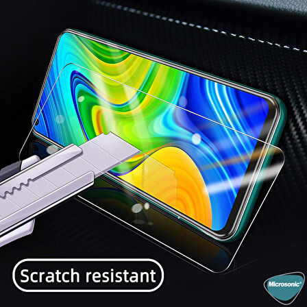 Microsonic Xiaomi Redmi Note 9 Tempered Glass Screen Protector
