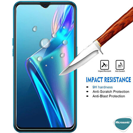 Microsonic Oppo A12 Tempered Glass Screen Protector