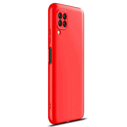 Microsonic Huawei P40 Lite Kılıf Double Dip 360 Protective Kırmızı