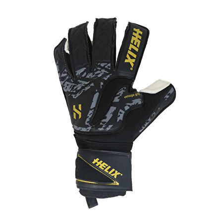 HELİX GK KALECİ ELDİVENİ PROFESYONEL Siyah-Gold-10