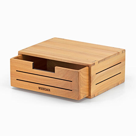 ​Woodsaka - 3Line Mini Çekmece - Masaüstü Kutu