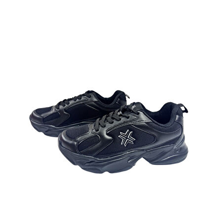 Erkek Kalın Tabanlı Ortapedik Fileli Sneaker