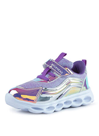 Buckhead Lila Kadın Sneaker BUCK4246 TRIO SHINY HOLOGRAM