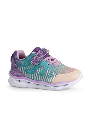 Buckhead Belle Kız Çocuk Lila Işıklı Spor Ayakkabı BUCK3029-025