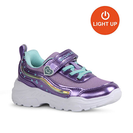 Buckhead 3031 Mindy Işıklı-Anatomik Kız Çocuk Ayk. Lila