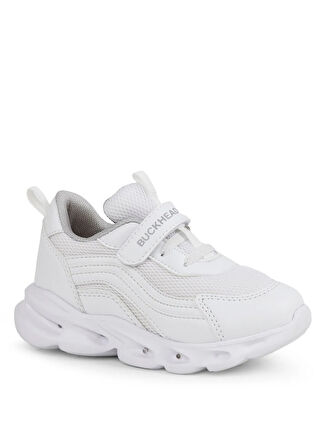 Buckhead Beyaz Kız Çocuk Sneaker BUCK4432 GLOSSY MAX