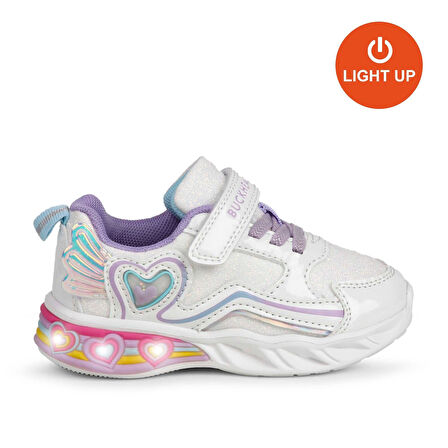 Buckhead BUCK3046-000 Berry Kız Çocuk Işıklı Spor Ayakkabı