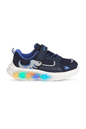 Buckhead Rex Çocuk Işıklı Spor Ayakkabı - Lacivert BUCK3043-002