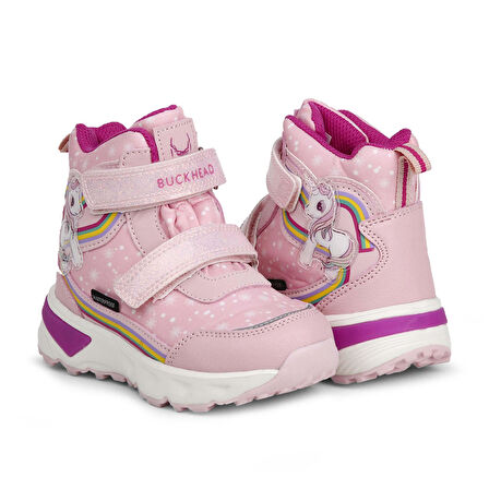 Buckhead Çocuk Işıklı Su Geçirmez Unicornie Cırtlı Bot BUCK3033