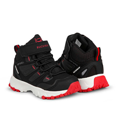 Buckhead Zyon High Waterproof Erkek Bot BUCK3005Black-Red