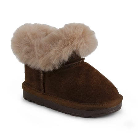 Buckhead Kız Çocuk Kürklü Bot BUCK3062 Brown Bugy Func