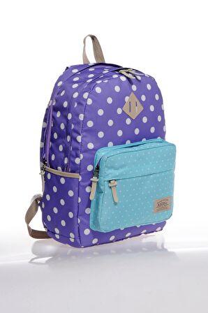 KAUKKO K1108 LİLA KADIN SIRT ÇANTASI