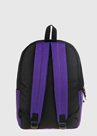 Mor  KAUKKO BASIC DUBLE COLORS SIRT ÇANTASI MOR SİYAH