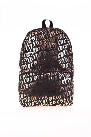 Kaukko Brokar Sırt Çantası Xoxo Siyah K1551