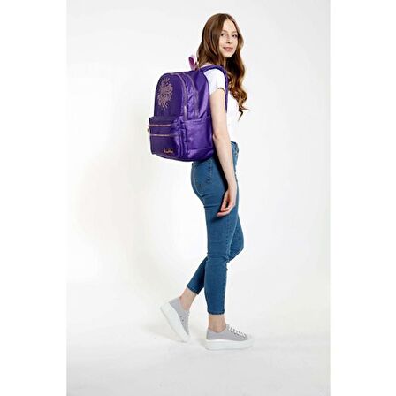 KRN-K1563KAUKKO SPARKLESIRT ÇANTASI (MOR)
