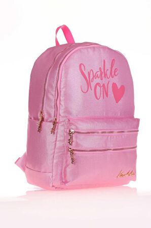 Kaukko Sparkle Sırt Çantası Pembe K1564