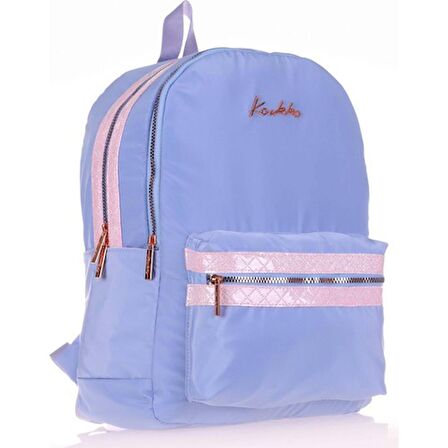 KAUKKO MAGIC GLOSS SIRT ÇANTASI (FLORAL MAVİ)KRN-K1586