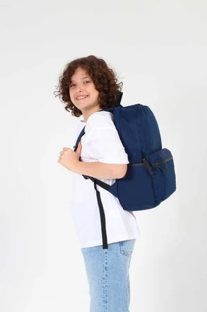Kaukko Basic Okul Sırt Çantası Lacivert K1588