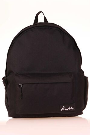 Kaukko Casual Okul Sırt Çantası Siyah K1614