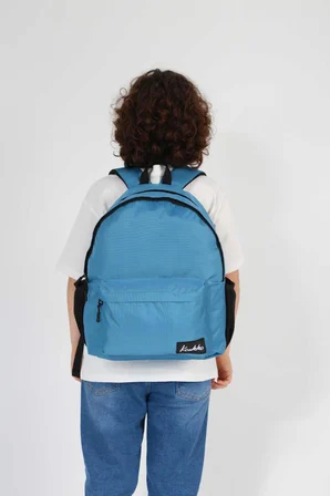 Kaukko Casual Okul Sırt Çantası Duman Mavi K1616