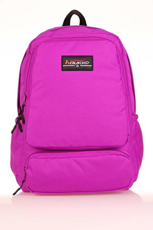 Kaukko Double Pack Okul Sırt Çantası Mor K1624