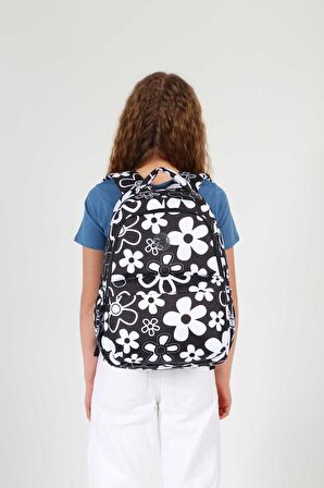 Kaukko Favorite Sırt Çantası White Flowers K1694