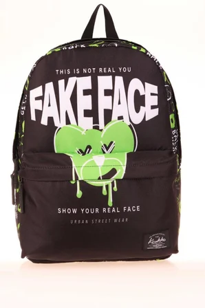 Kaukko Nature Sırt Çantası Fake Face K1706