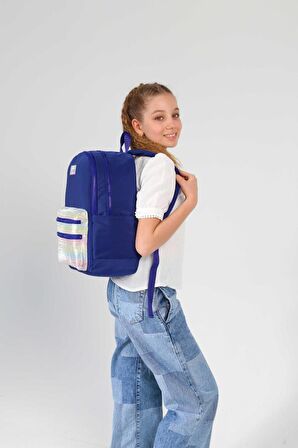 Kaukko Magic Dreams Sırt Çantası Leather Navy Blue K1723