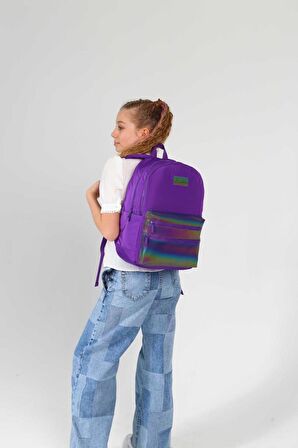 Kaukko Magic Dreams Sırt Çantası Leather Purple K1725