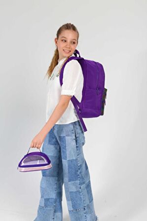 Kaukko Magic Dreams Sırt Çantası Leather Purple K1725