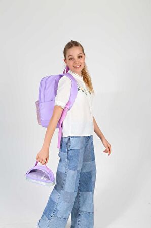 Kaukko Magic Dreams Sırt Çantası Leather Lilac K1726