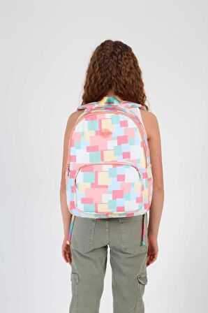 Kaukko Rainbow Sırt Çantası Square Salmon K1754