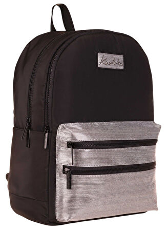 Kaukko Magic Dreams Kız Çocuk Dört Bölmeli Siyah Okul Sırt Çantası (İlkokul+Ortaokul) - K1813