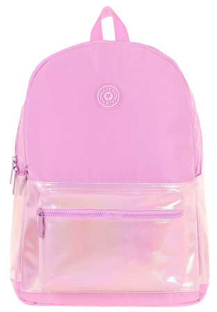 Kaukko Cube Üç Bölmeli Kız Çocuk Pembe Okul Çantası - K1819