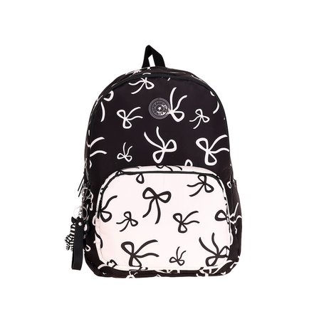 Kaukko Bow Sırt Çantası Black-White K1885