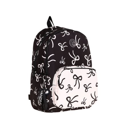 Kaukko Bow Sırt Çantası Black-White K1885