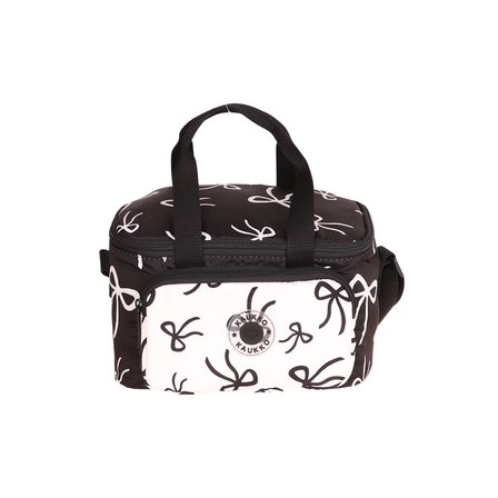 Kaukko Bow Beslenme Çantası Black-White K1886