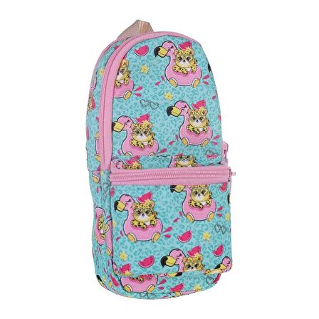 KAUKKO NATURE JUNIOR BAG KALEM ÇANTASI TIGER FLAM K2324